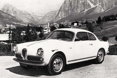 Alfa Romeo Giulietta Sprint Zagato-SVZ-SZ-Coda-Tonda-Coda-Tronca-1957-1962